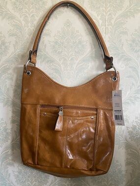 Caramel Brown Women's Shoulder Bag - Stylish Everyday Tote